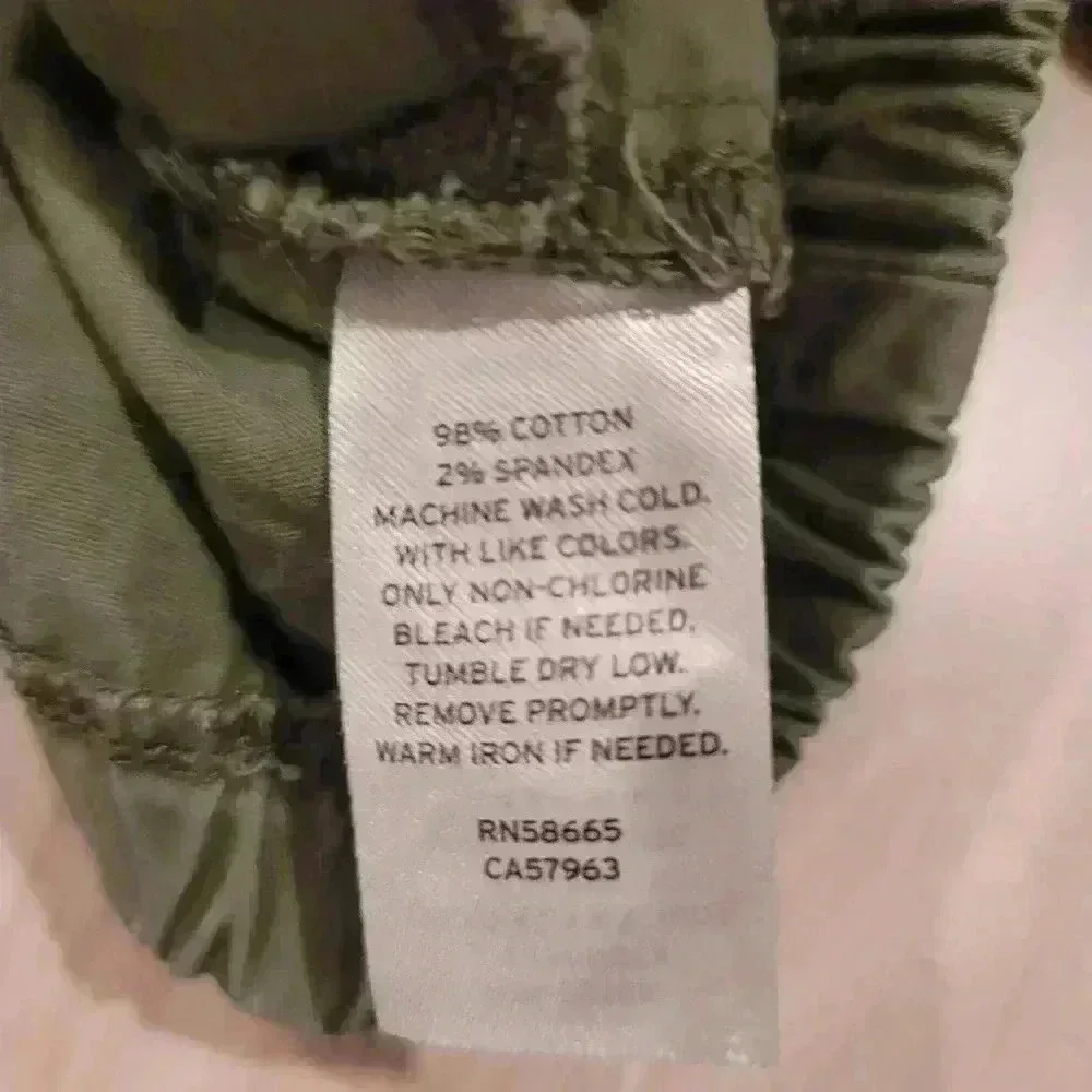 Nordstrom Stem Girls Jacket With Ruffle Sleeve Size 6 Olive